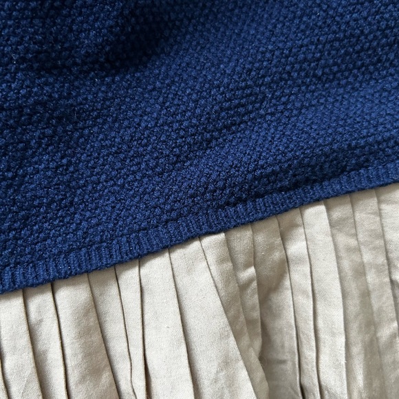 NWOT Anthropologie Moth pleated top/vest, size large - Picture 3 of 4